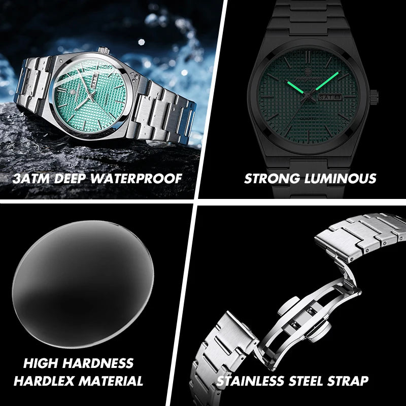 PAAZOMU Premium Men’s Chronograph Watch